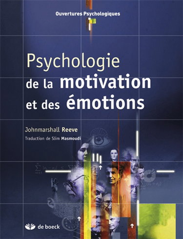 Couverture de Psychologie de la motivation et des émotions
