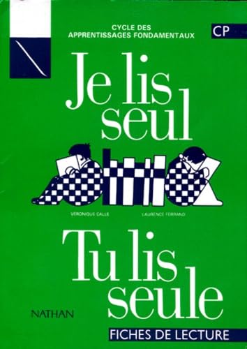 Je lis seul, tu lis seule