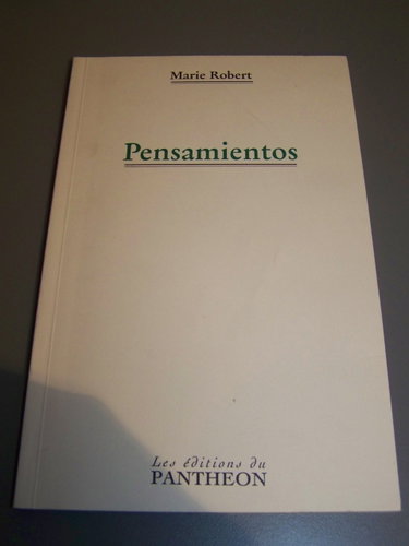Couverture de Pensamientos par Marie Robert