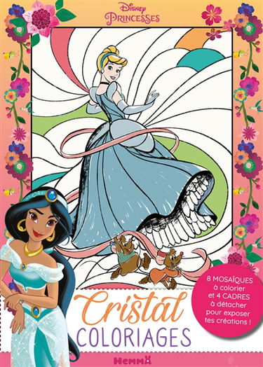 Disney princesses : cristal coloriages