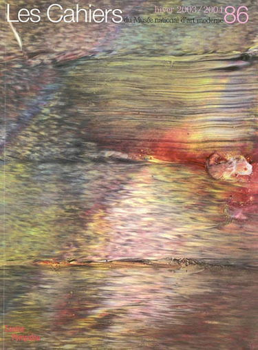 Cahiers du Musée national d'art moderne, n° 86