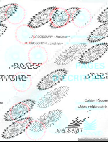 Pages d'écriture : cahier paquerette, cours préparatoire