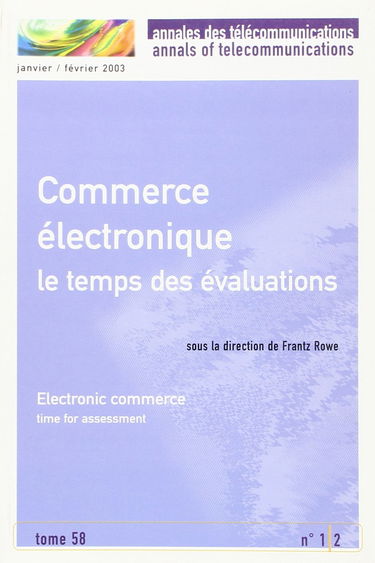 Annales des télécommunications vol 58 n°1-2/2003