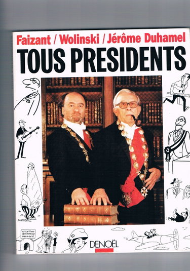 Couverture de Tous présidents par Jérôme Duhamel