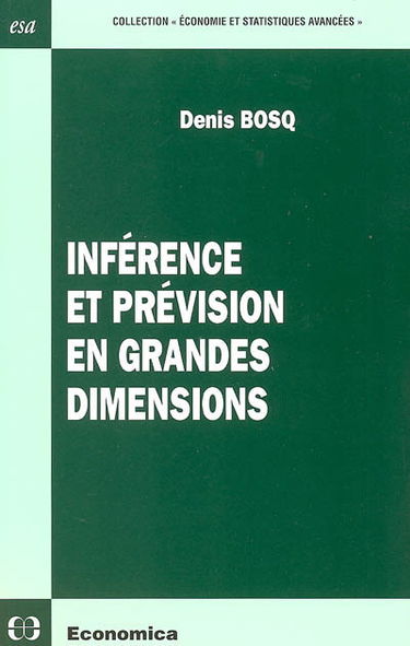 Inférence et prévision en grandes dimensions