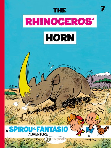 Couverture de Spirou & Fantasio - tome 7 The rhinoceros' horn (07) par André Franquin