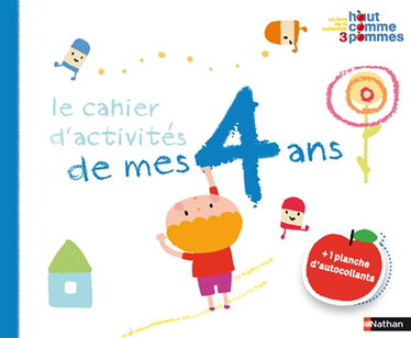 Couverture de Le cahier d'activités de mes 4 ans