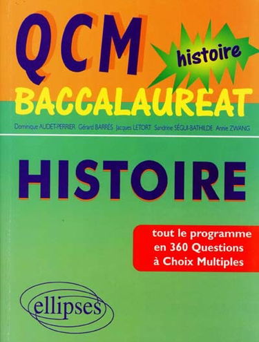 QCM baccalauréat, histoire