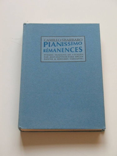 Couverture de Pianissimo : rémanences