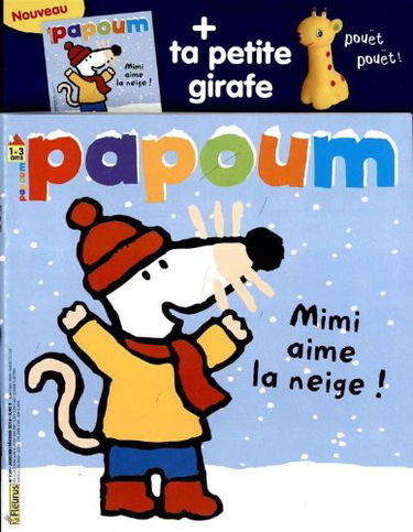 Papoum 1-3 ans; Mimi aime la neige + ta petite girafe
