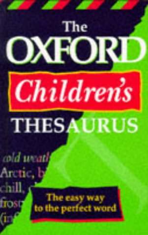 Couverture de OXFORD CHILDREN'S THESAURUS
