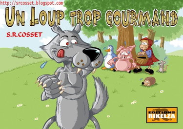 Couverture de Un loup trop gourmand