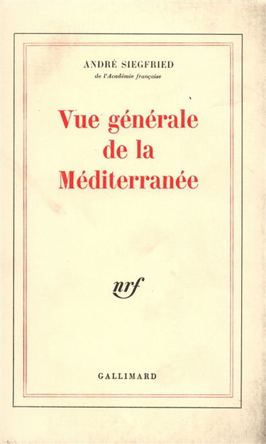 Vue générale de la Méditerranée