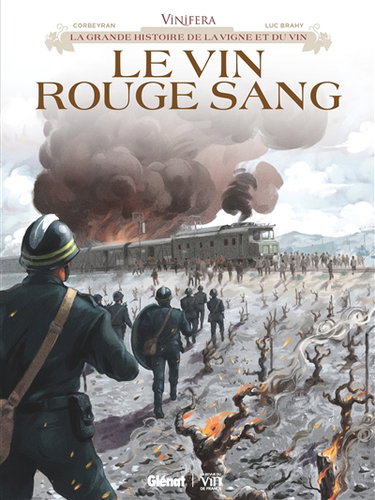 Couverture de Le vin, rouge sang