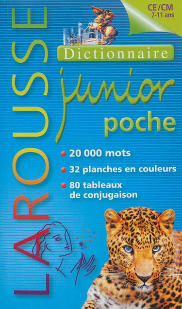 Dictionnaire Larousse junior poche, 7-11 ans, CE-CM