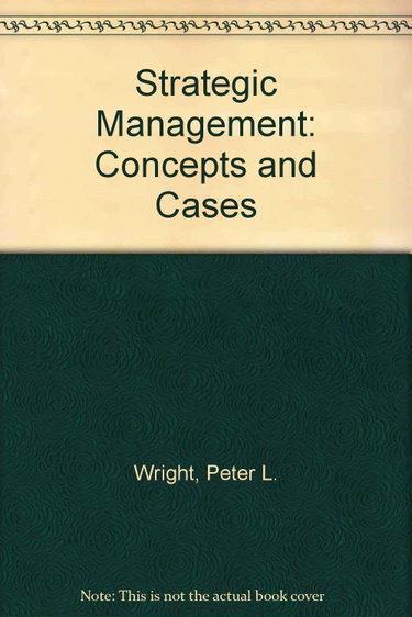 Couverture de Strategic Management: Concepts and Cases