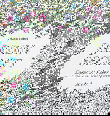 Jardin secret : carnet de coloriage & chasse au trésor antistress