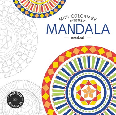 Mandala : mini coloriage antistress