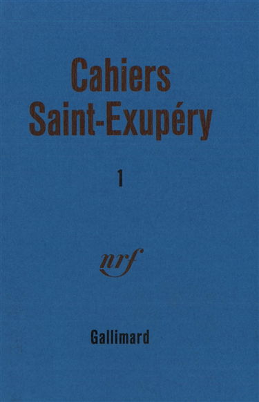 Cahiers Saint Exupéry, n° 1