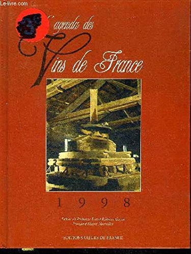 AGENDA DES VINS DE FRANCE 1998