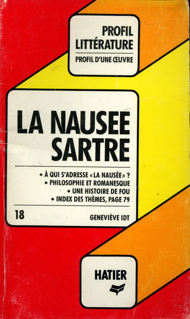 La nausée, Sartre : analyse critique