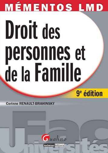 Droit des personnes et de la famille