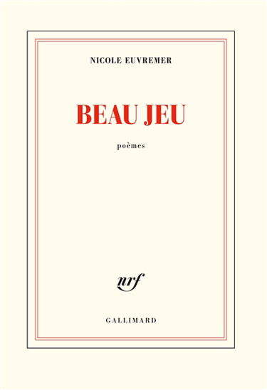 Beau jeu : poèmes