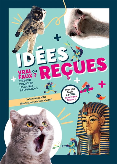 Couverture de Idées reçues : vrai ou faux ? : comment débusquer les fausses informations