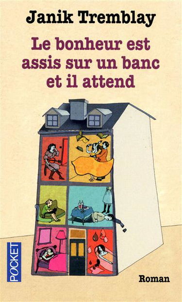 Le bonheur est assis sur un banc et il attend