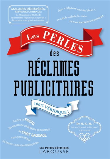 Les perles des réclames publicitaires