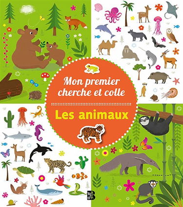Mon premier cherche et colle : Les animaux