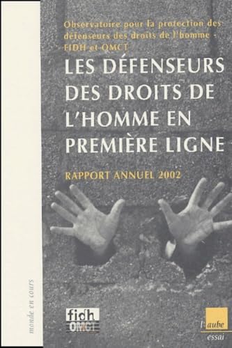 Rapport annuel 2002 sur les observateurs des droits de l'homme