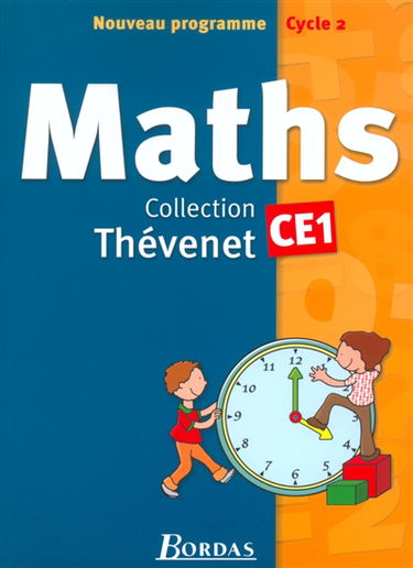 Maths : fichier de l'élève, CE1