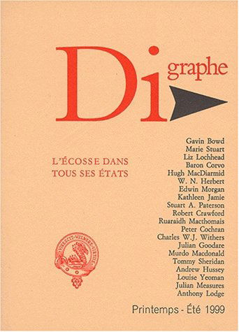Digraphe, n° 89. L'Ecosse dans tous ses états
