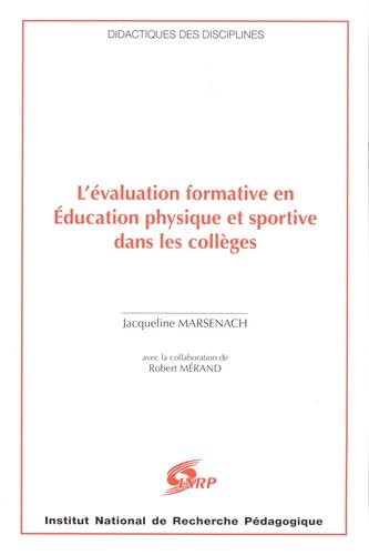 L'Evaluation formative en éducation physique et sportive dans les collèges