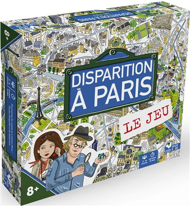 Couverture de Disparition à Paris : le jeu