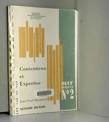 Contentieux Et Expertise Decf Nø2