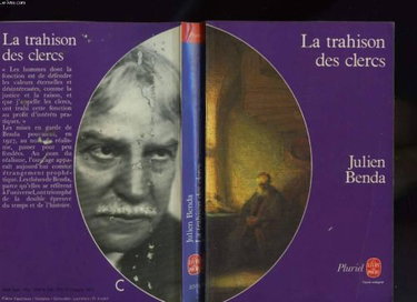 Couverture de La Trahison des clercs (Le Livre de poche)
