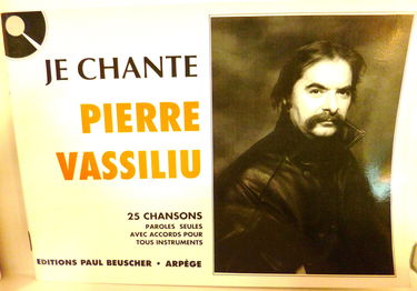 Partition : Je chante Vassiliu