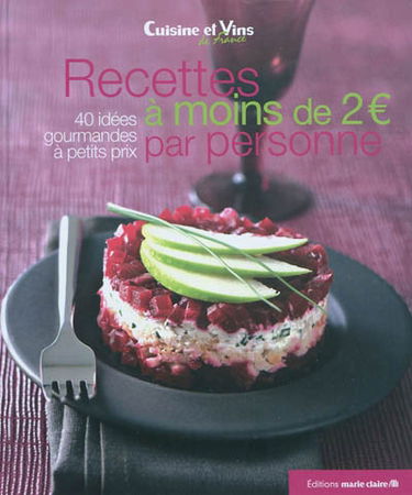 Recettes à moins de 2 euros par personne : 40 recettes pour cuisiner malin