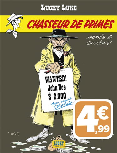 Couverture de Lucky Luke. Vol. 8. Chasseur de primes
