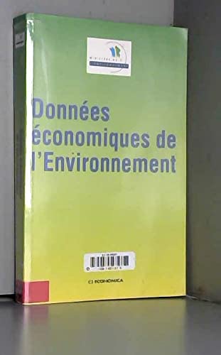 Données économiques de l'environnement