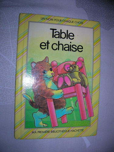 Table et chaise
