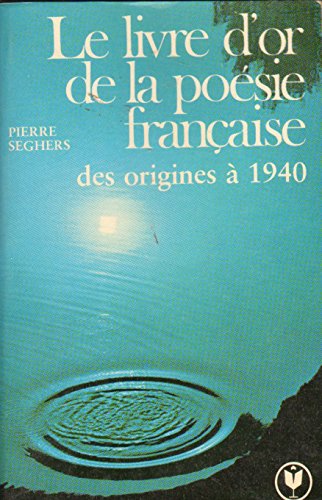 LIVRE D'OR POESIE FRANCAISE OR