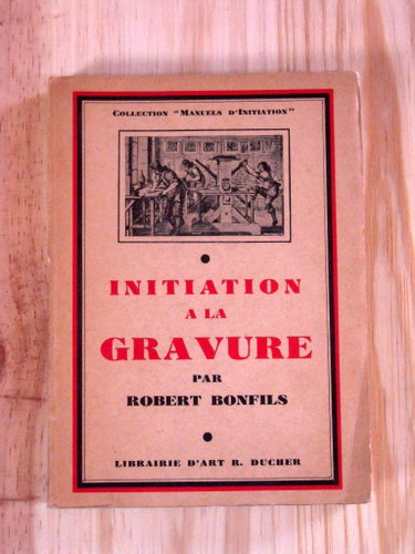 Couverture de Initiation a la gravure - collection "manuels d'initiation"