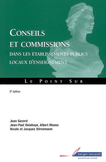 Conseils et commissions dans les établissements publics locaux d'enseignement