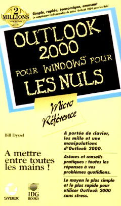 Outlook 2000 micro-référence pour les nuls