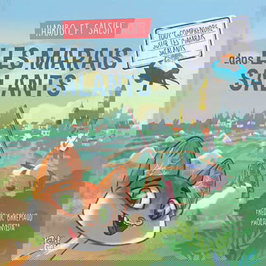 Haribo et Salsifi dans les marais salants