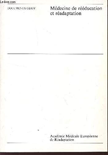 Medecine de reeducation et readaptation