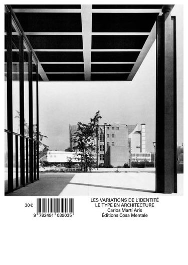 Les variations de l'identité: Le type en architecture